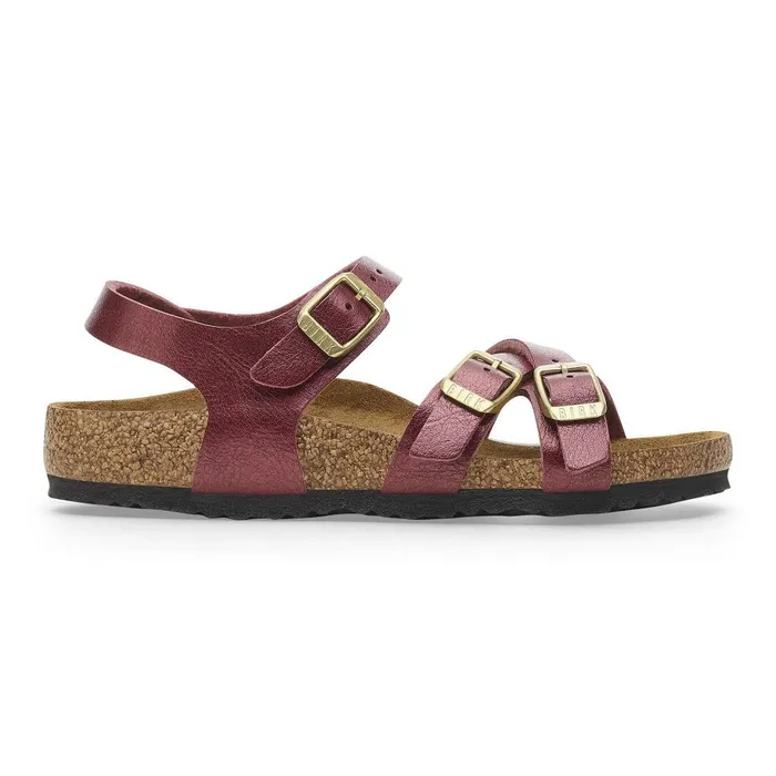Kids Birkenstock TwoStrap Kumba Berry Crush