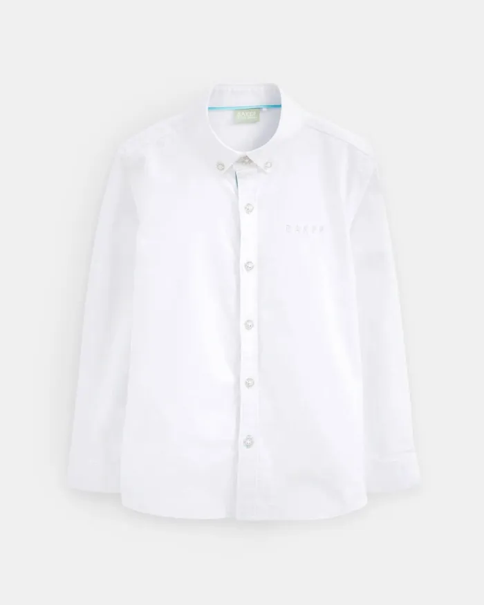 Kids JASPEE 8211 Long Sleeve Shirt White Ted Baker Older Boys Kids JASPEE 8211 Long Sleeve Shirt White Ted Baker Older Boys