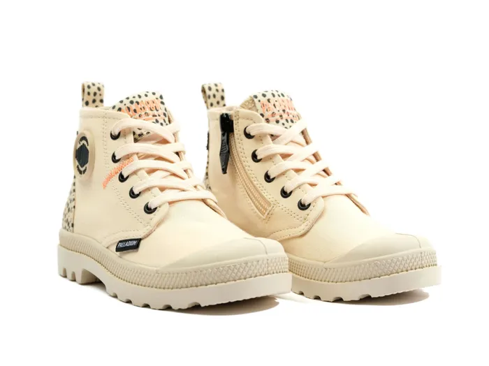 Kids PAMPA SAFARI Sand PALLADIUM Boots Kids PAMPA SAFARI Sand PALLADIUM Boots