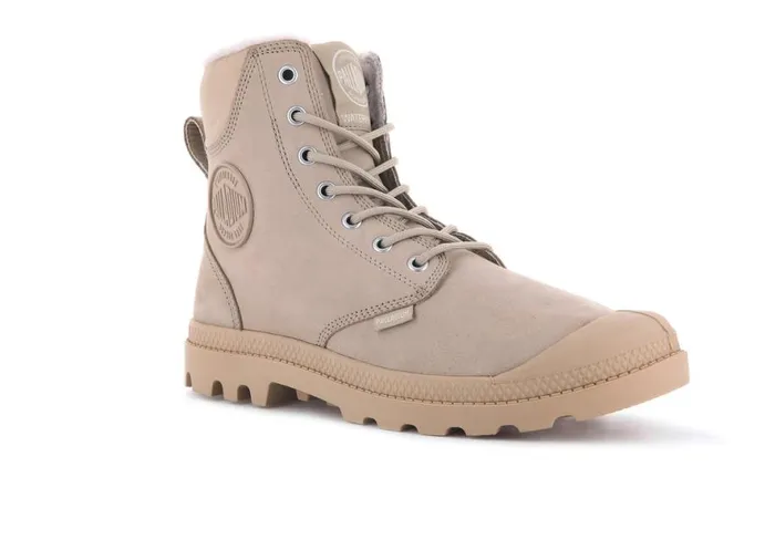 Kids PAMPA SPORT CUFF WPS Warm Sand PALLADIUM Boots Kids PAMPA SPORT CUFF WPS Warm Sand PALLADIUM Boots