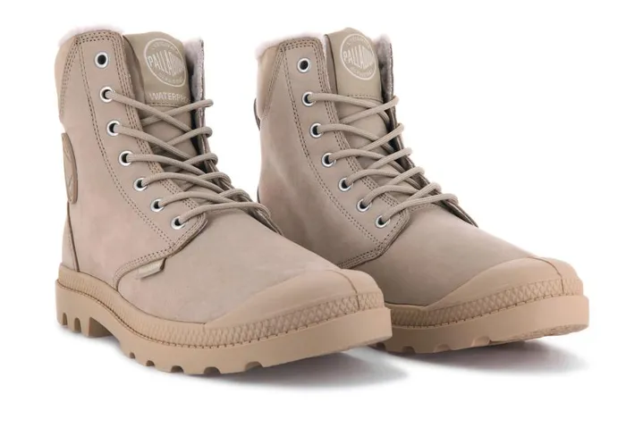 Kids PAMPA SPORT CUFF WPS Warm Sand PALLADIUM Boots Kids PAMPA SPORT CUFF WPS Warm Sand PALLADIUM Boots