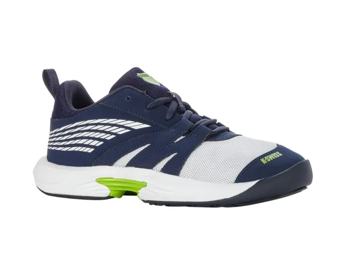 Kids Tennis KSwiss SPEEDTRAC Whitepeacoatlime G