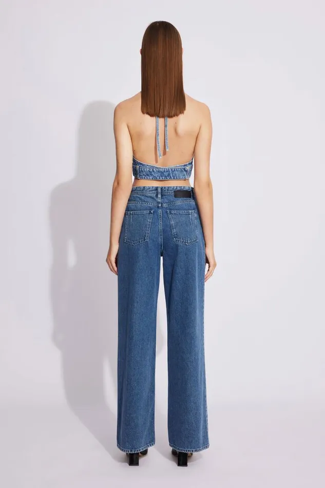 Kiri 8211 Medium Scrape Blue Women Won Hundred Jeans