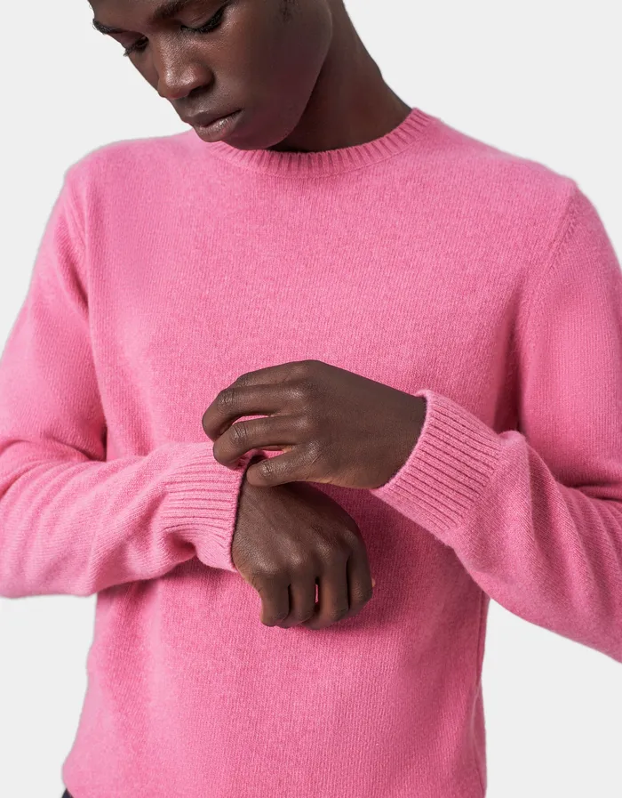 Knit Sweaters Men Colorfulstandard Classic Merino Wool Crew 8211 Emerald Green