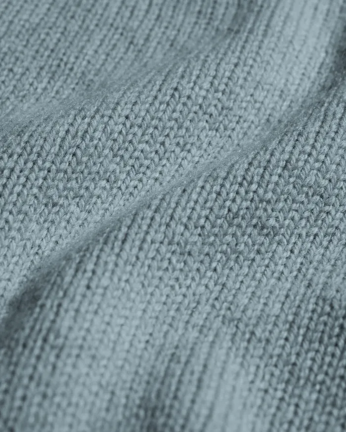 Knit Sweaters Oversized Merino Wool Crew 8211 Stone Blue Colorfulstandard Women