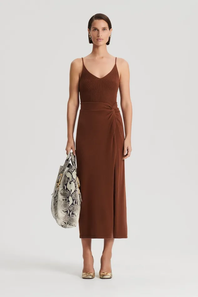 Knitwear CASHMERE CAMISOLE SPICE 8211 Scanlan Theodore Women