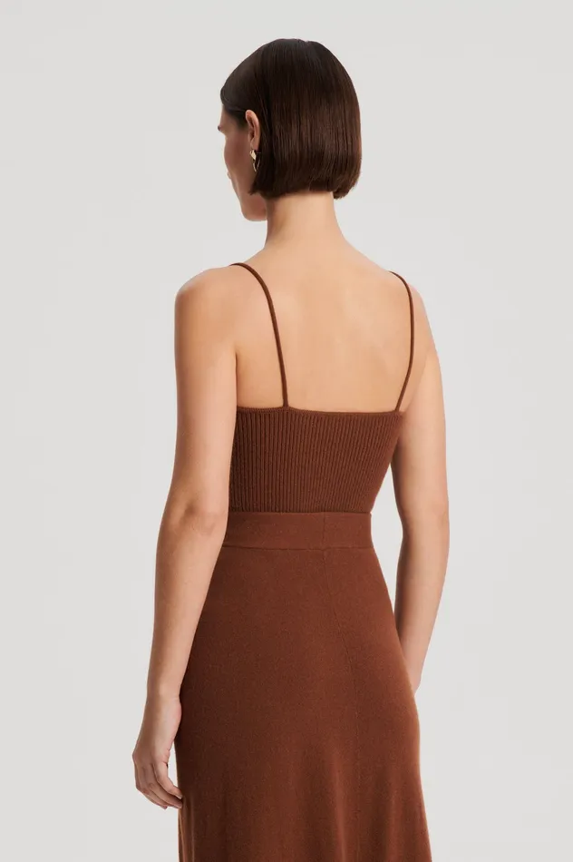 Knitwear CASHMERE CAMISOLE SPICE 8211 Scanlan Theodore Women