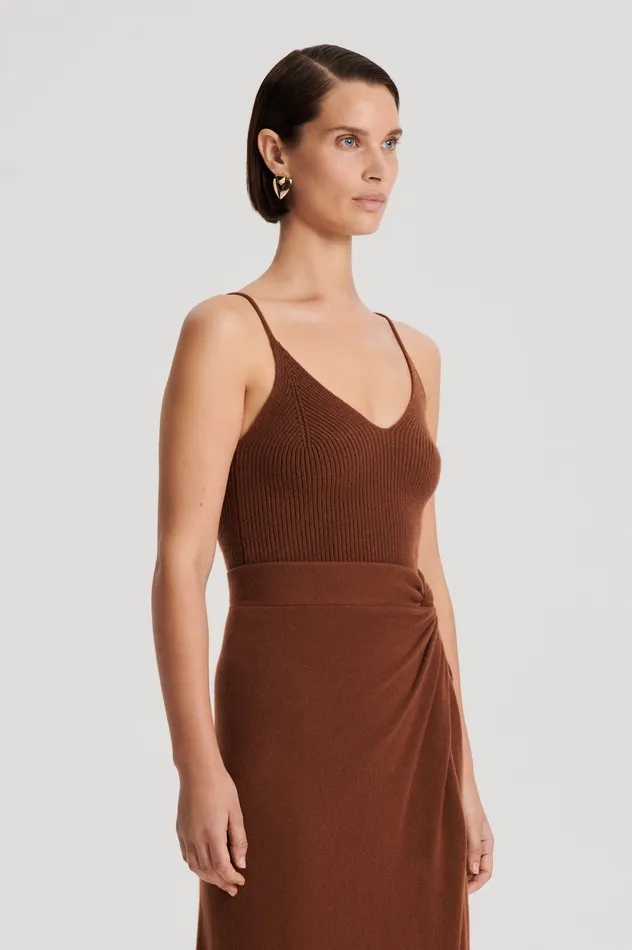 Knitwear CASHMERE CAMISOLE SPICE 8211 Scanlan Theodore Women