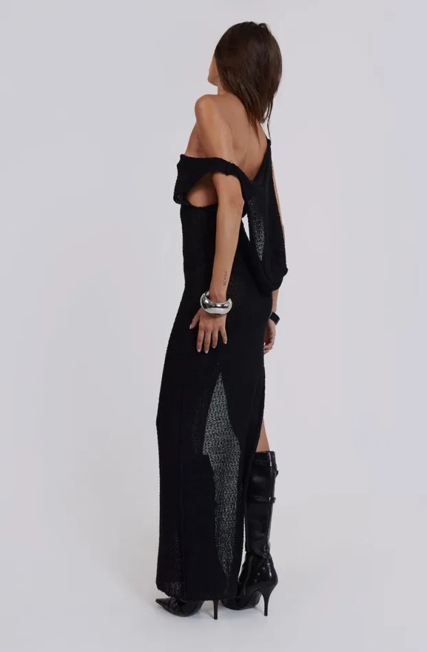 Knitwear Women Jaded London Oblivion Knit Maxi Dress