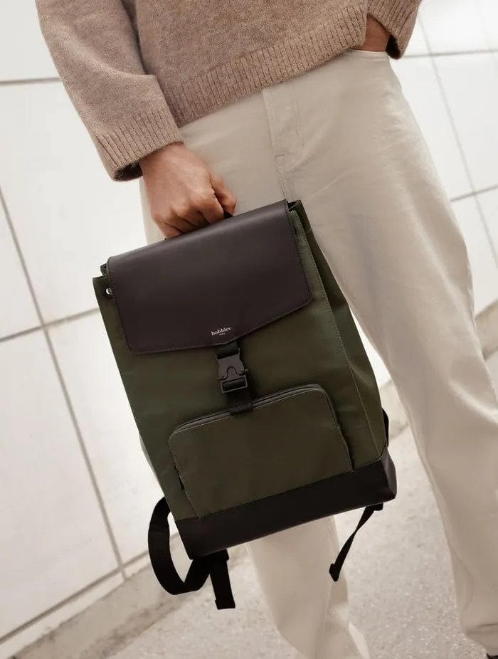 Kotor Army Green Men Bobbies Backpacks