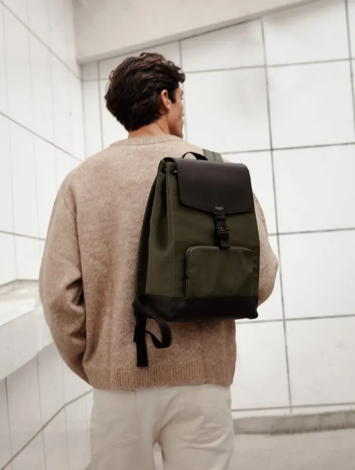 Kotor Army Green Men Bobbies Backpacks