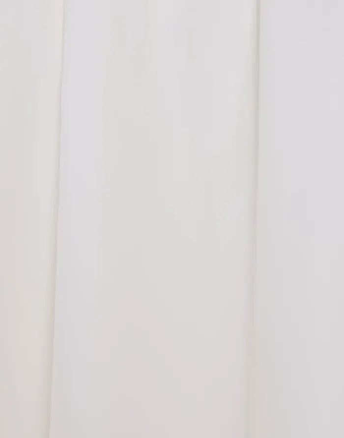 La Doublej Cerere Blouse Solid White In Tailor Poplin Women Shirts and Tops