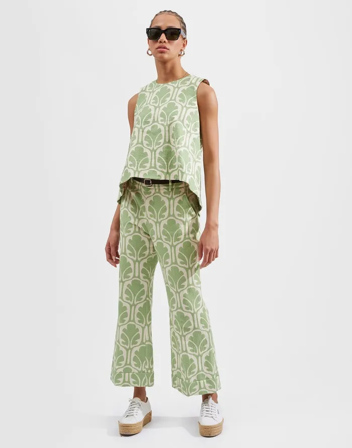 La Doublej La Scala Top Grove In Shot Cotton Women Shirts and Tops