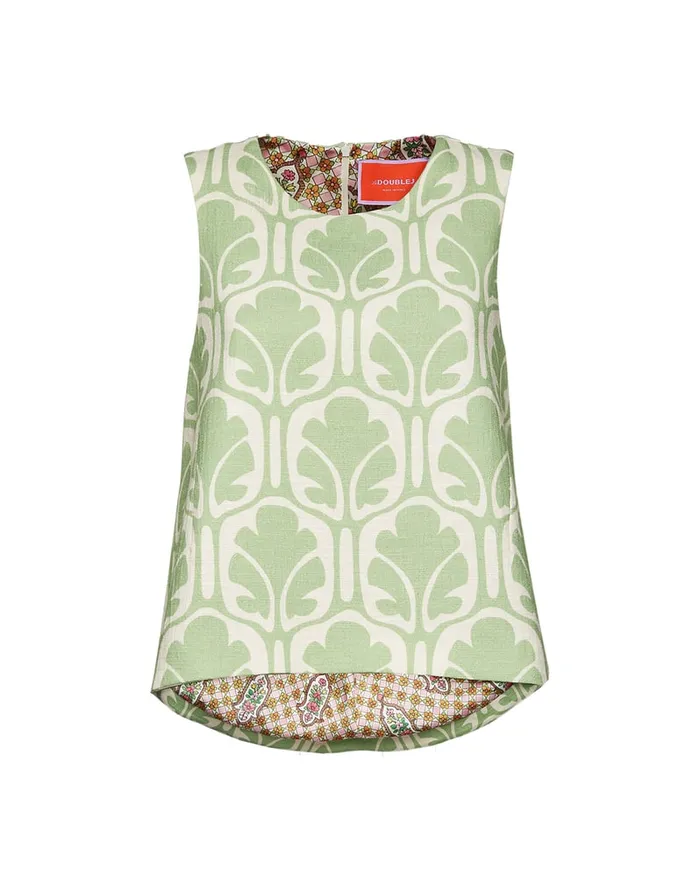 La Doublej La Scala Top Grove In Shot Cotton Women Shirts and Tops