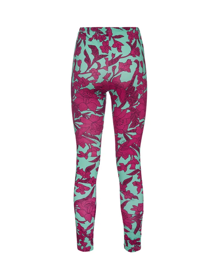 La Doublej Leggings Lilium Purple In Skinny Jersey Women Shorts and Pants