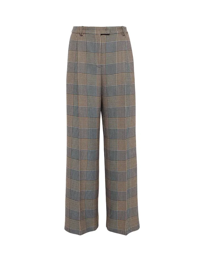 La Doublej Loose Pants Moors Multicolor In Viscose Tailoring Women Shorts and Pants