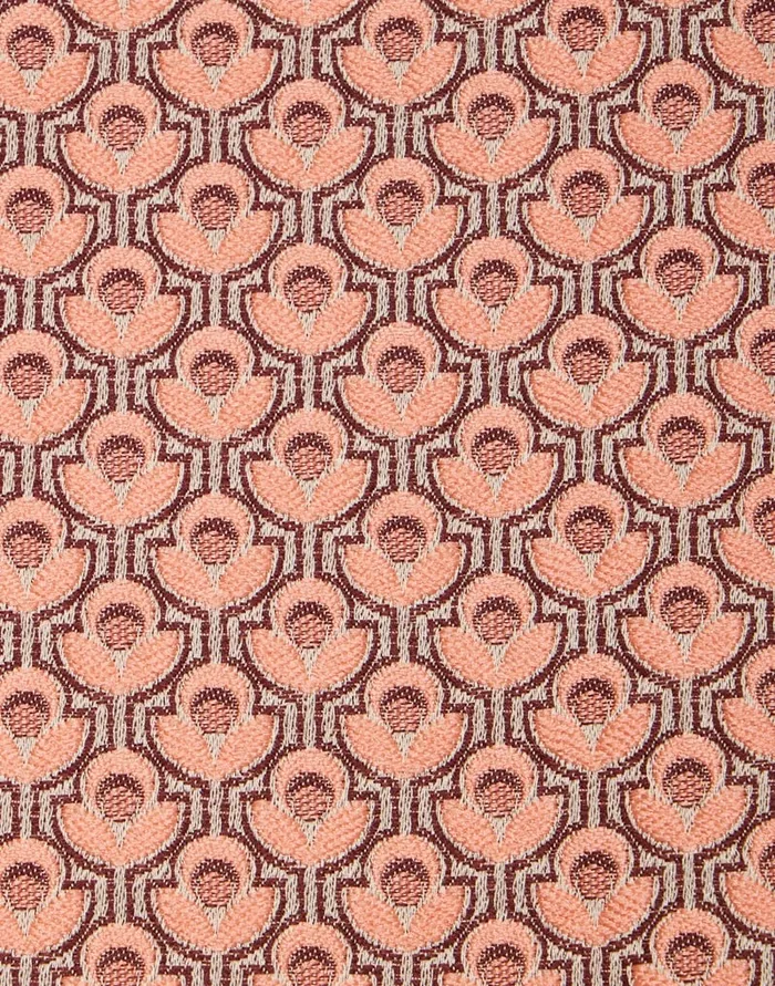 La Doublej Milano Mini Cape Tulip Pale Pink In Jacquard Women Party Dressing