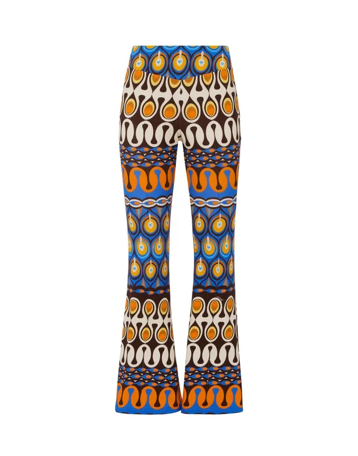 La Doublej New Meditation Pants Rio Chocolate In Stretch Fleece Women Loungewear