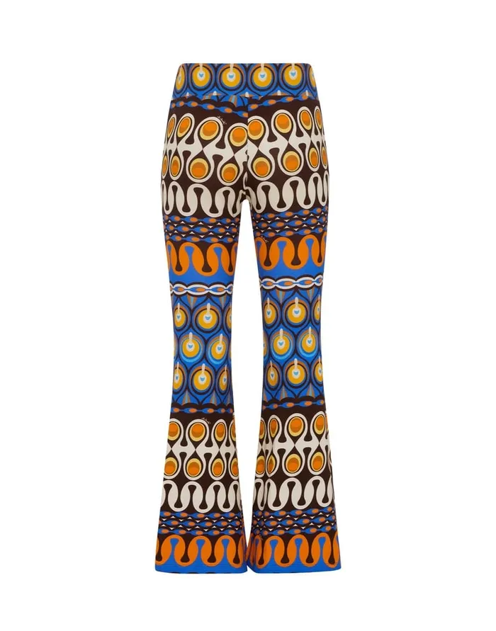 La Doublej New Meditation Pants Rio Chocolate In Stretch Fleece Women Loungewear