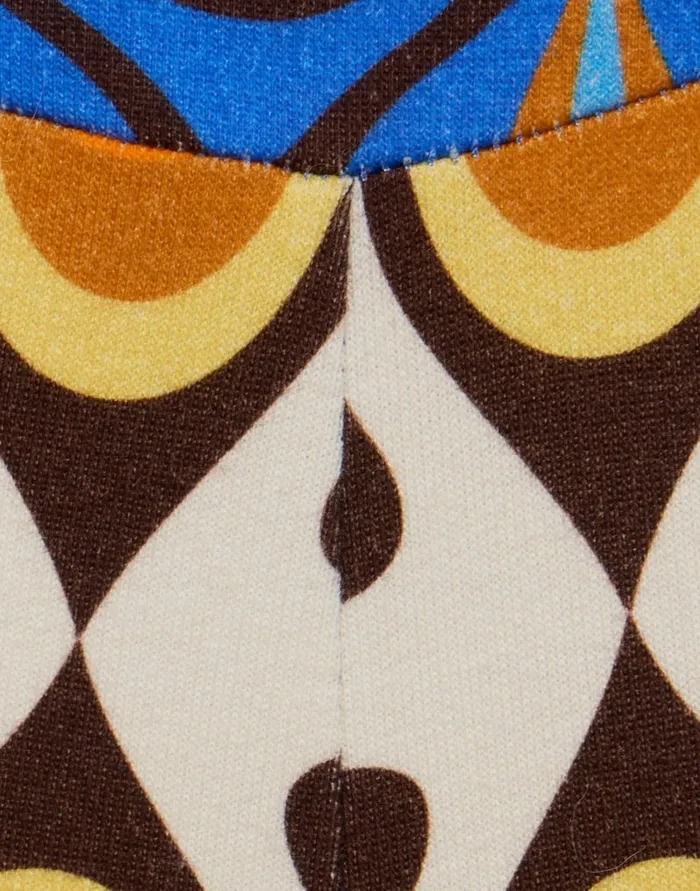 La Doublej New Meditation Pants Rio Chocolate In Stretch Fleece Women Loungewear