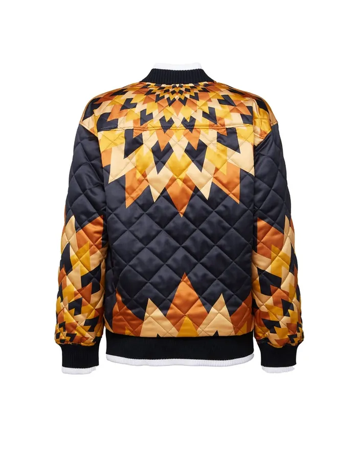 La Doublej Suki Jacket Egyptian Sun Place Gold In Quilted Twill Women Outerwear