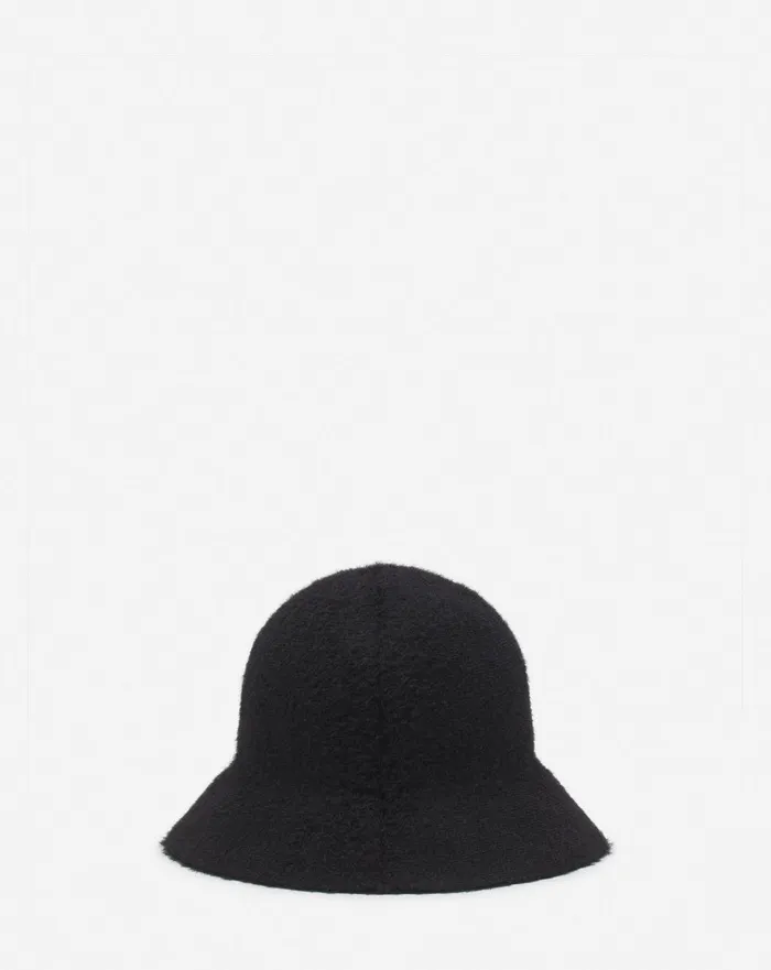Lanvin Cotton Bucket Hat Black Women Lanvin Hats