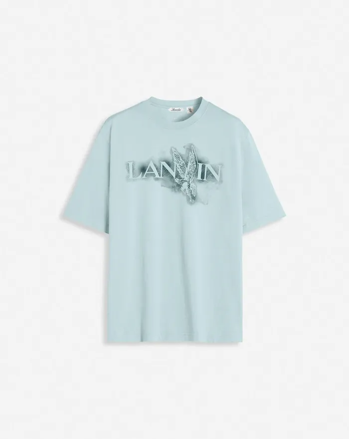 Lanvin X Future Classic Eagle Print Tshirt Lanvin Blue Women Lanvin TShirts and Sweatshirts Lanvin X Future Classic Eagle Print Tshirt Lanvin Blue Women Lanvin TShirts and Sweatshirts