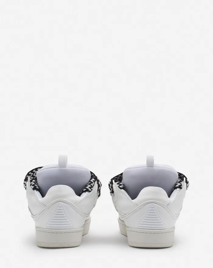 Lanvin X Future Curb 30 Leather Sneakers For Women Whiteblack Women Lanvin Curb Lanvin X Future Curb 30 Leather Sneakers For Women Whiteblack Women Lanvin Curb