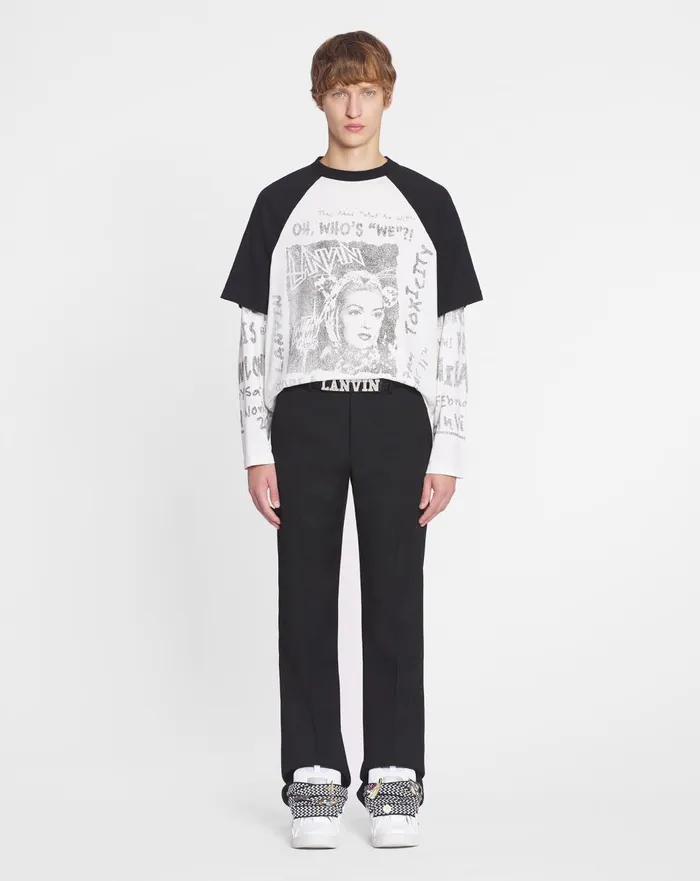 Lanvin X Future Longsleeved Print Tshirt Black Women Lanvin TShirts and Sweatshirts Lanvin X Future Longsleeved Print Tshirt Black Women Lanvin TShirts and Sweatshirts
