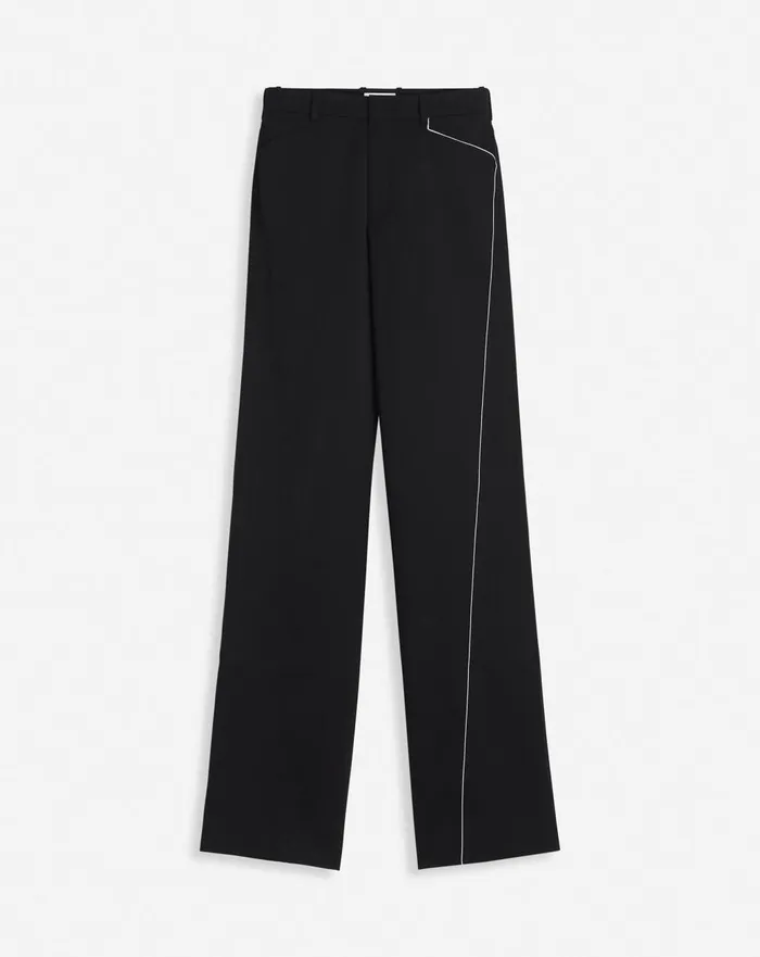 Lanvin X Future Straight Fit Pants Black Men Lanvin Pants and Shorts