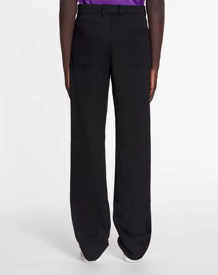 Lanvin X Future Straight Fit Pants Black Men Lanvin Pants and Shorts