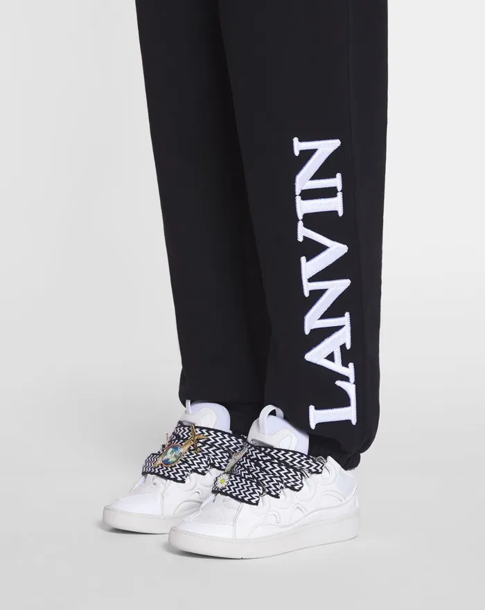 Lanvin X Future Unisex Logo Jogging Pants Black Women Lanvin Pants Lanvin X Future Unisex Logo Jogging Pants Black Women Lanvin Pants