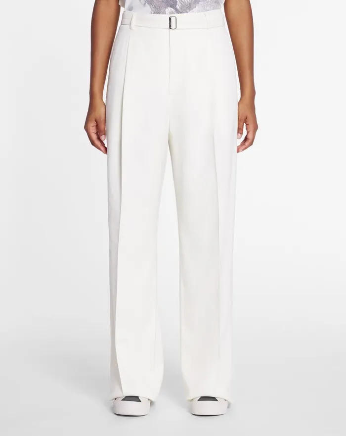 Lanvin X Future Unisex Wideleg Pants Milk Men Lanvin Coats and Jackets Lanvin X Future Unisex Wideleg Pants Milk Men Lanvin Coats and Jackets