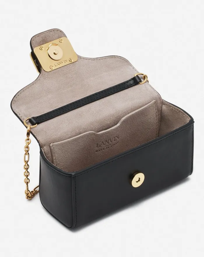 Leather Micro Pencil Cat Bag Black Women Lanvin Mini Bags and Clutches Leather Micro Pencil Cat Bag Black Women Lanvin Mini Bags and Clutches