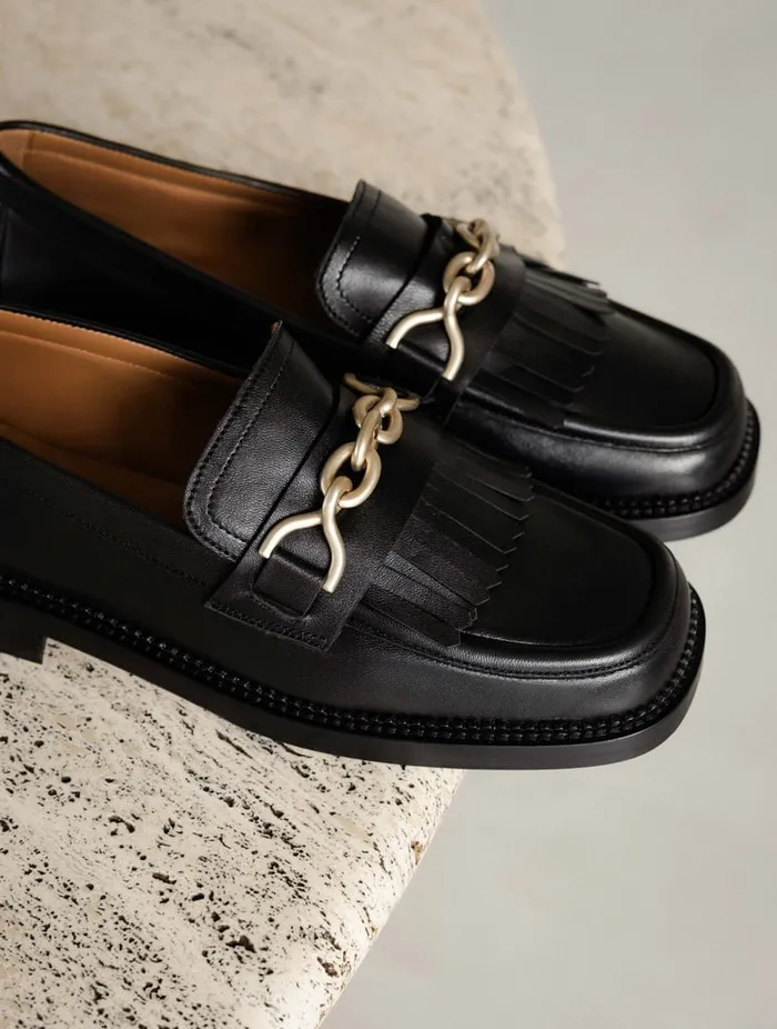 Lilo Passion Black Women Bobbies Loafers and Derbies Lilo Passion Black Women Bobbies Loafers and Derbies