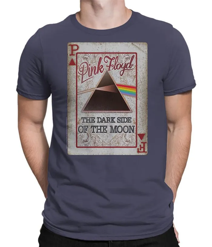 Liquid Blue Athletic TShirt Men Dark Side Deck Grey Athletic TShirt