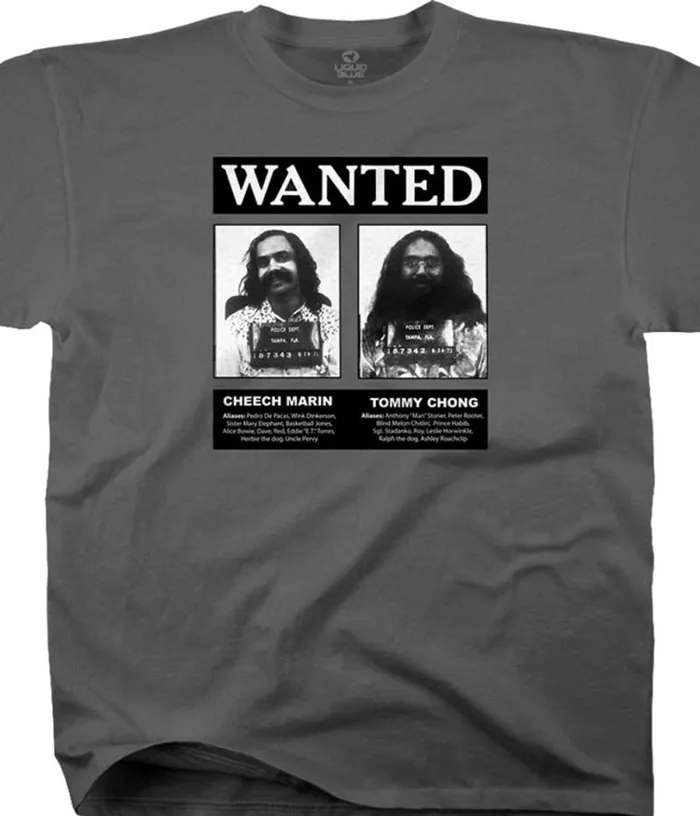 Liquid Blue Athletic TShirt Men Wanted Grey Athletic TShirt