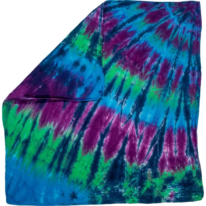 Liquid Blue Bandanas Accessories Cool Spiral Streak TieDye Bandana