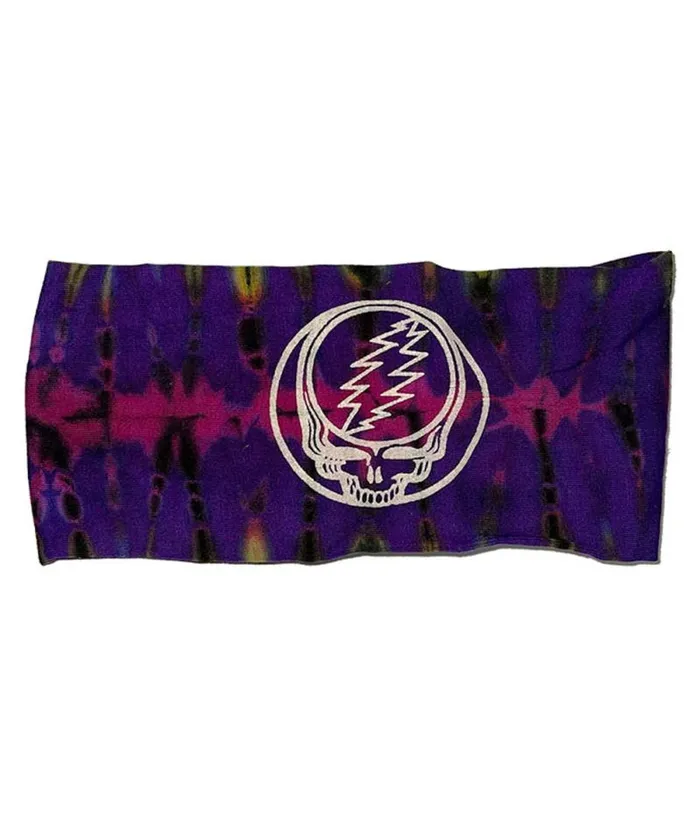 Liquid Blue Bandanas Accessories Steal Your Face Tie Dye Headband