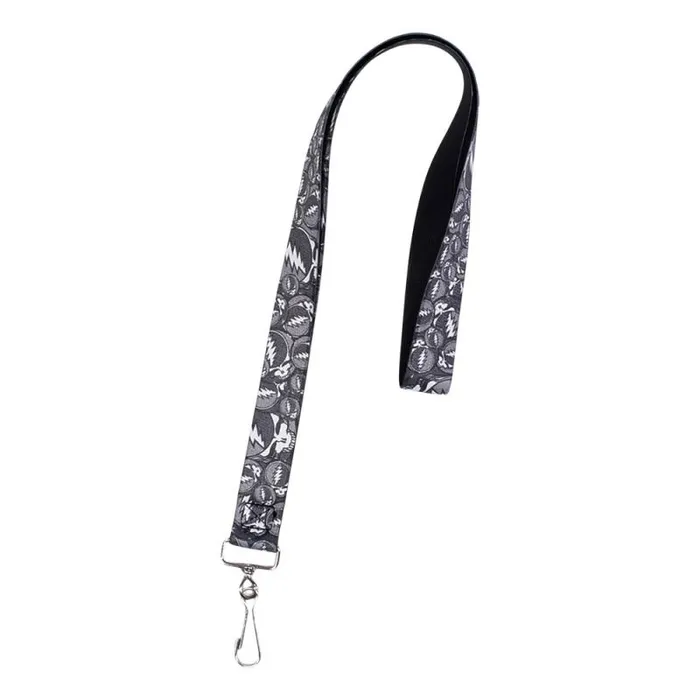 Liquid Blue Jewelry Accessories GD SYF Black And Gray Collage Lanyard