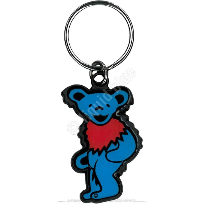 Liquid Blue Keychains Accessories Red And Blue Bear Keychain