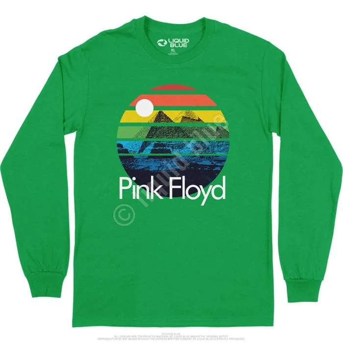Liquid Blue Long Sleeve Men Dark Side Sunset Long Sleeve TShirt