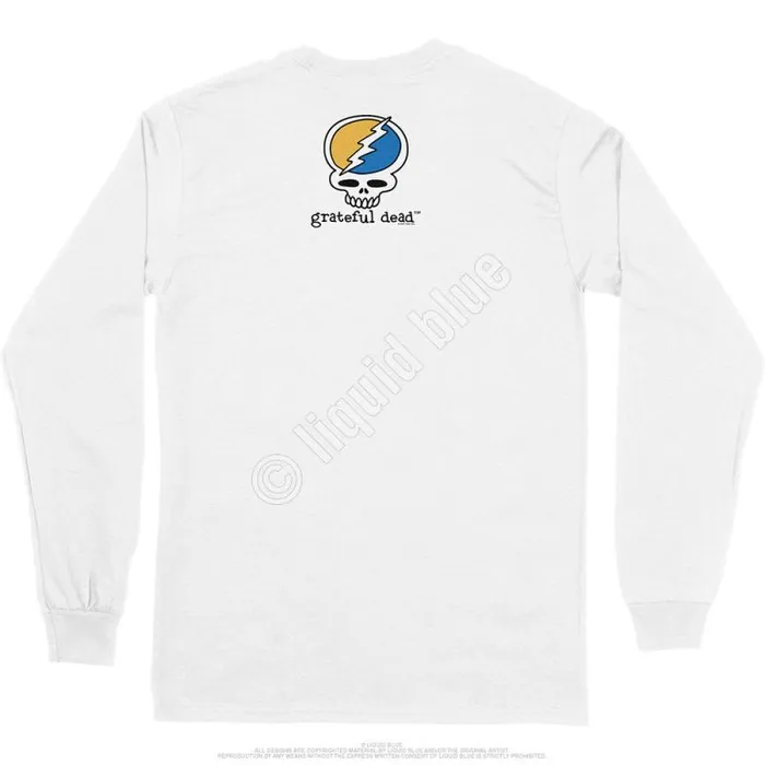 Liquid Blue Long Sleeve Men Guitar Dead Is Better Long Sleeve TShirt
