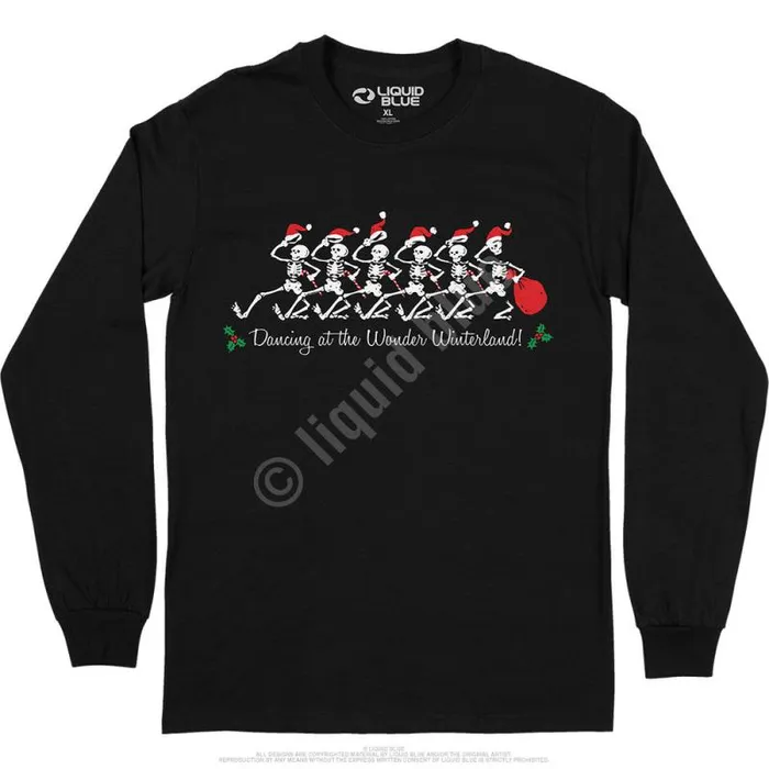 Liquid Blue Long Sleeve Men Wonder Winterland Long Sleeve TShirt