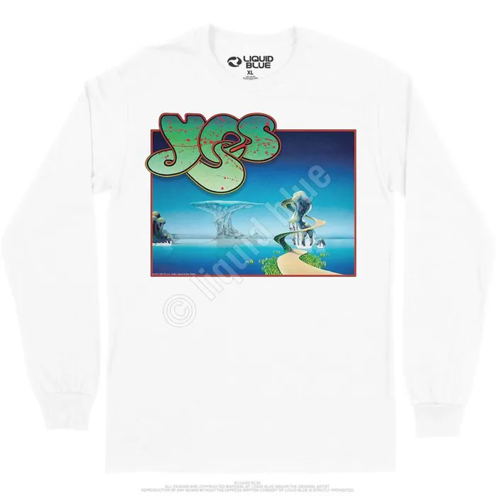 Liquid Blue Long Sleeve Men Yes Songs Long Sleeve TShirt