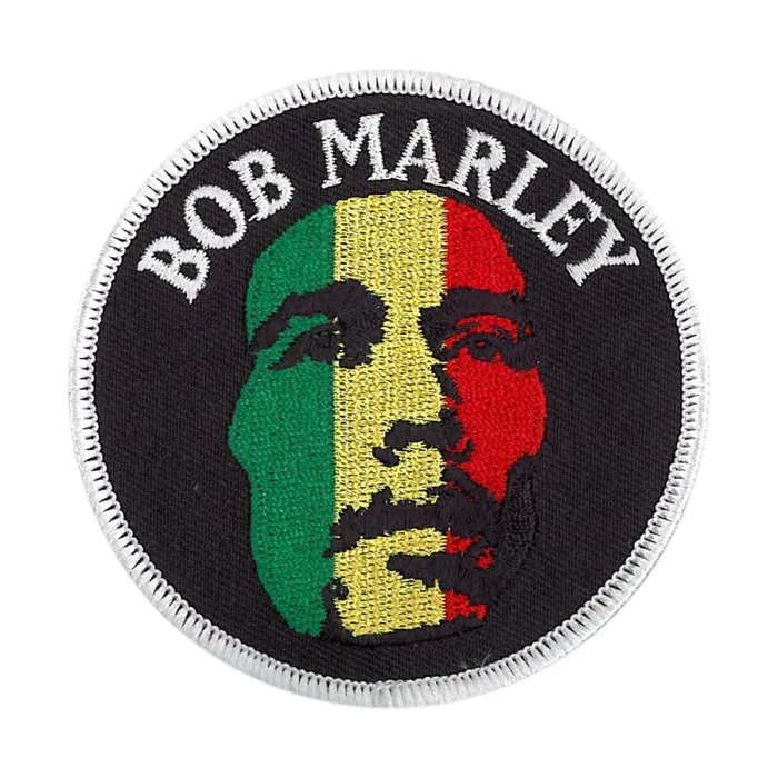 Liquid Blue Patches Accessories Bob Marley Face Patch