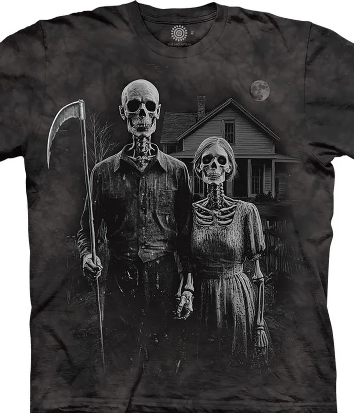 Liquid Blue TShirt Men American Demise Classic Cotton TShirt