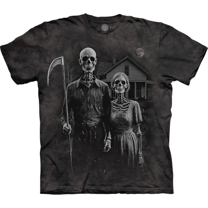 Liquid Blue TShirt Men American Demise Classic Cotton TShirt