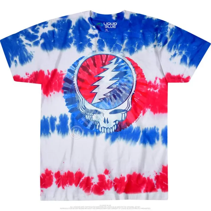 Liquid Blue TShirt Men American SYF TieDye TShirt