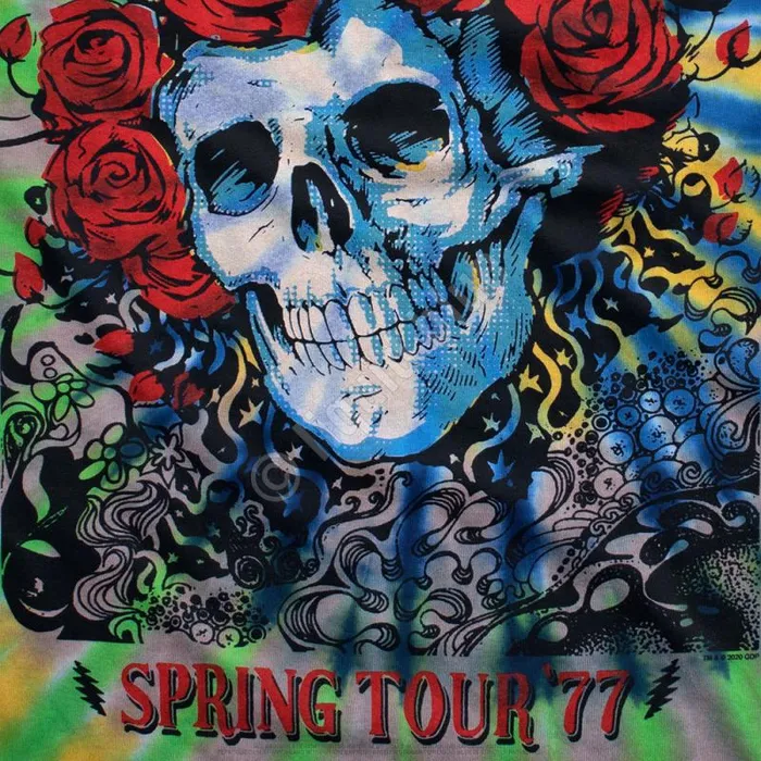 Liquid Blue TShirt Men Bertha 77 TieDye TShirt